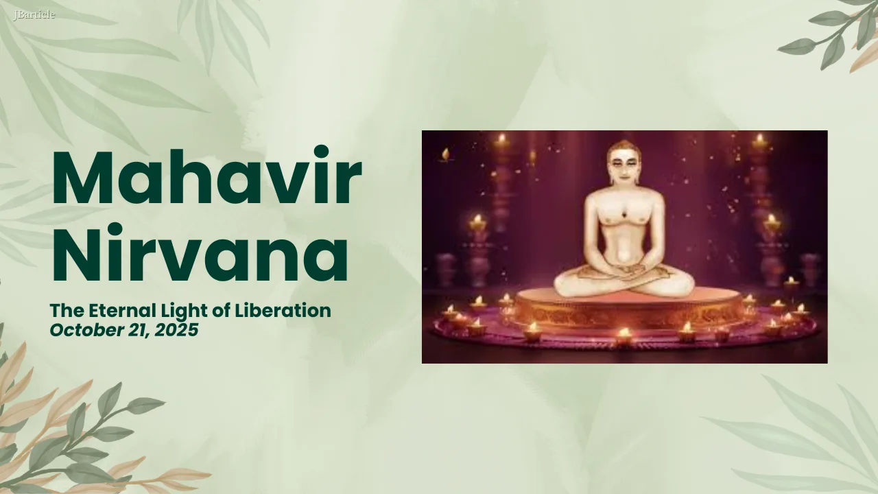 JBA 27 - Mahavir Nirvana 2025 – The Eternal Light of Liberation