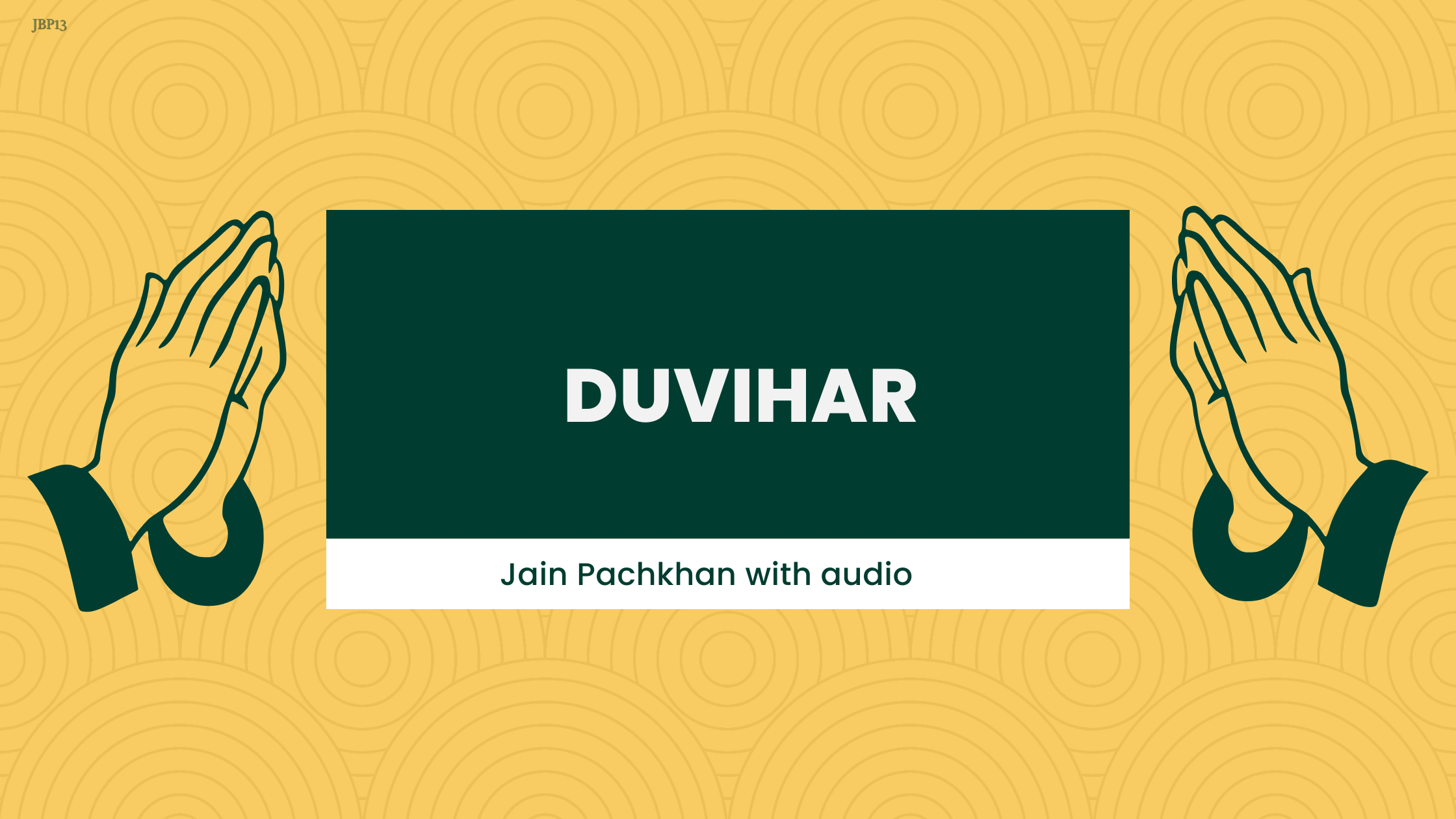 JBP 13 - Duvihar  Pachkhan